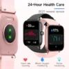 TOOBUR Smart Watch 1.8" Voice Assistant Compatible Android iOS Answer&Make Call Heart Rate Monitor Sleep Tracker Smart Watch - Image 3