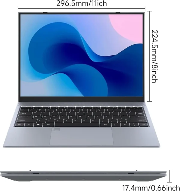 13.5Inch Laptop Intel Core i3-1005G1 8GB RAM 256GB SSD，Windows 11 for Students and Business - Image 6